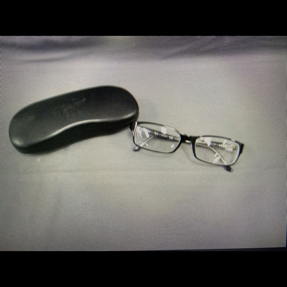 👠FINAL MARKDOWN Ray Ban Black Square Prescription Glasses w/ Case